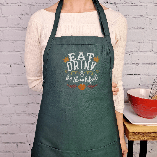 {{product_title}} – {{color}} embroidered kitchen apron
