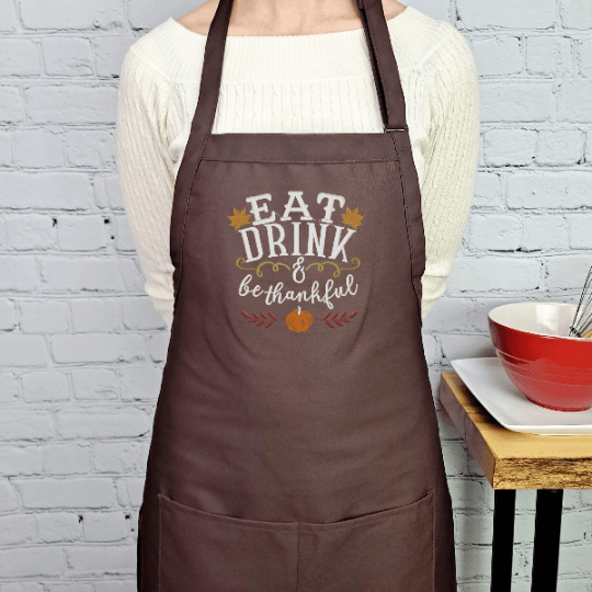 {{product_title}} – {{color}} embroidered kitchen apron