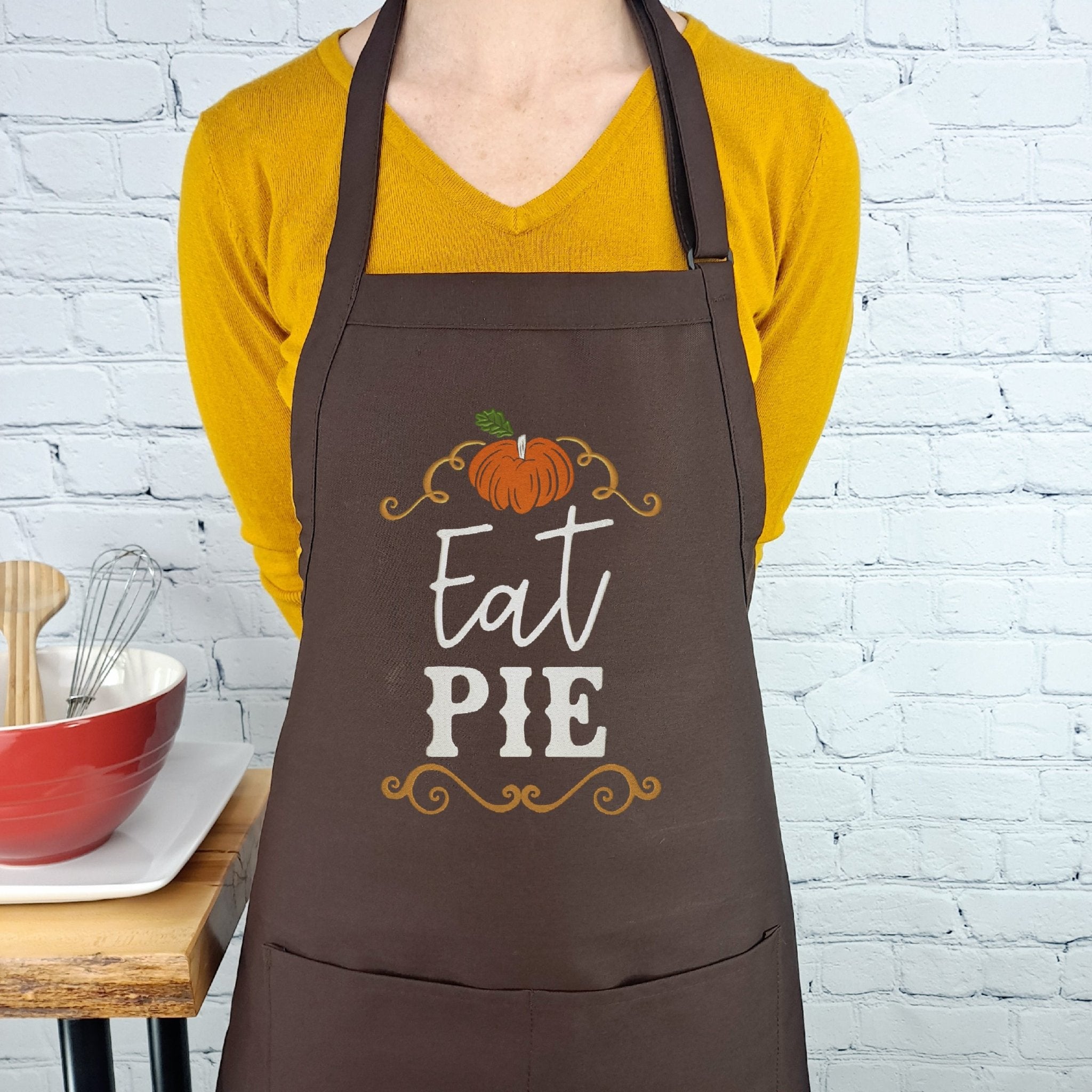 {{product_title}} – {{color}} embroidered kitchen apron