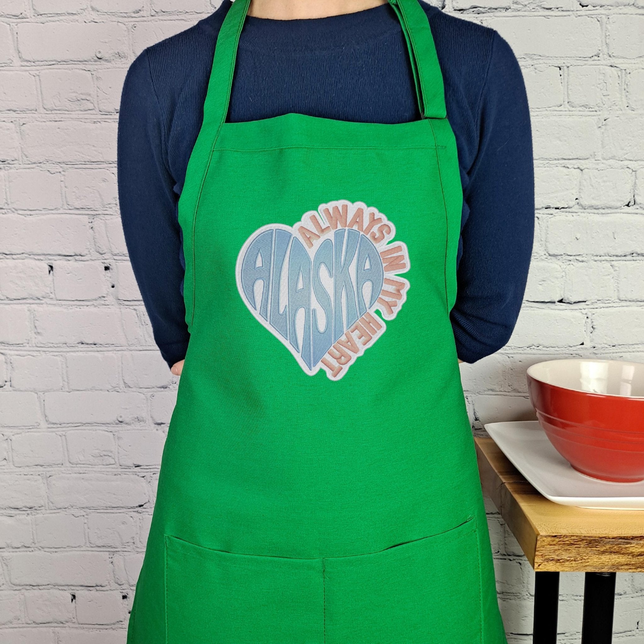 {{product_title}} – {{color}} embroidered kitchen apron