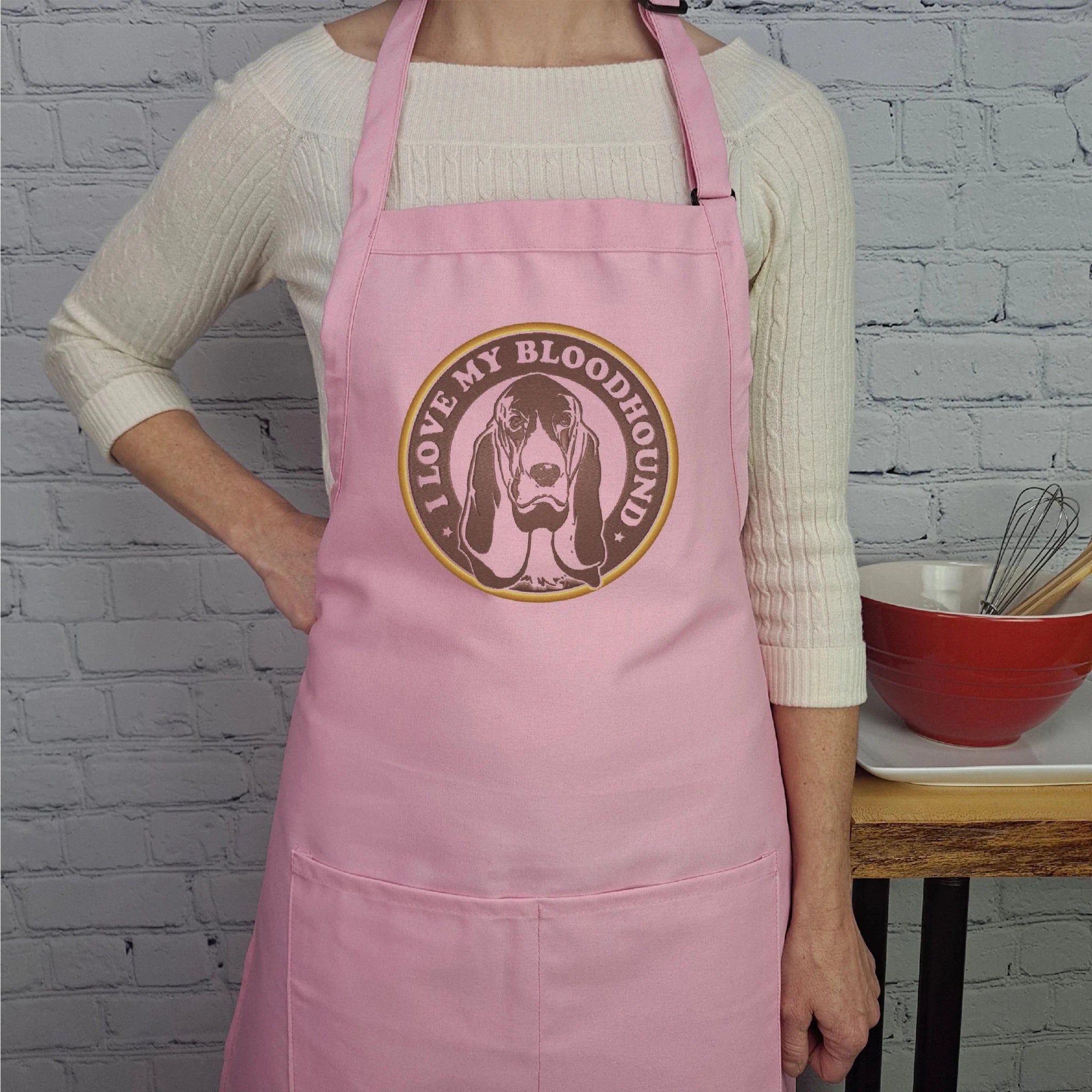 {{product_title}} – {{color}} embroidered kitchen apron