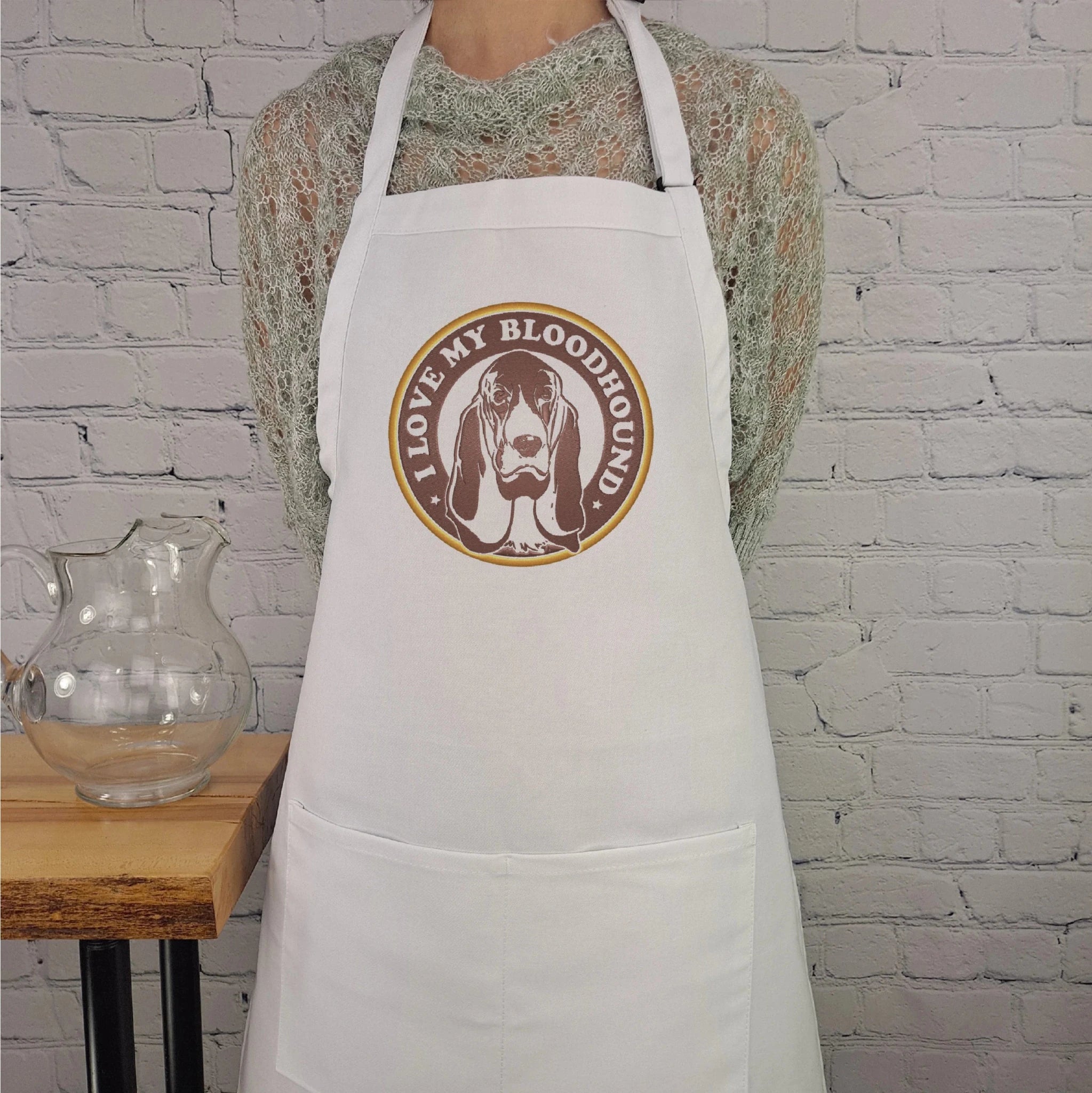 {{product_title}} – {{color}} embroidered kitchen apron
