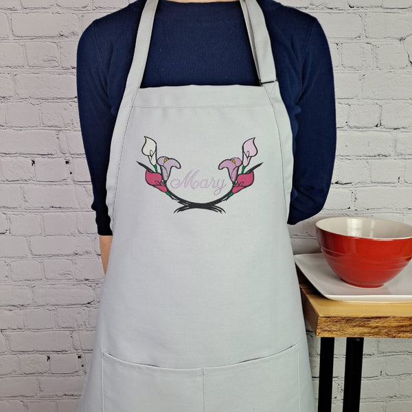 {{product_title}} – {{color}} embroidered kitchen apron