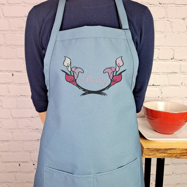 {{product_title}} – {{color}} embroidered kitchen apron