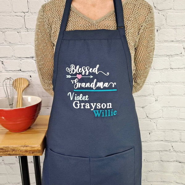 {{product_title}} – {{color}} embroidered kitchen apron