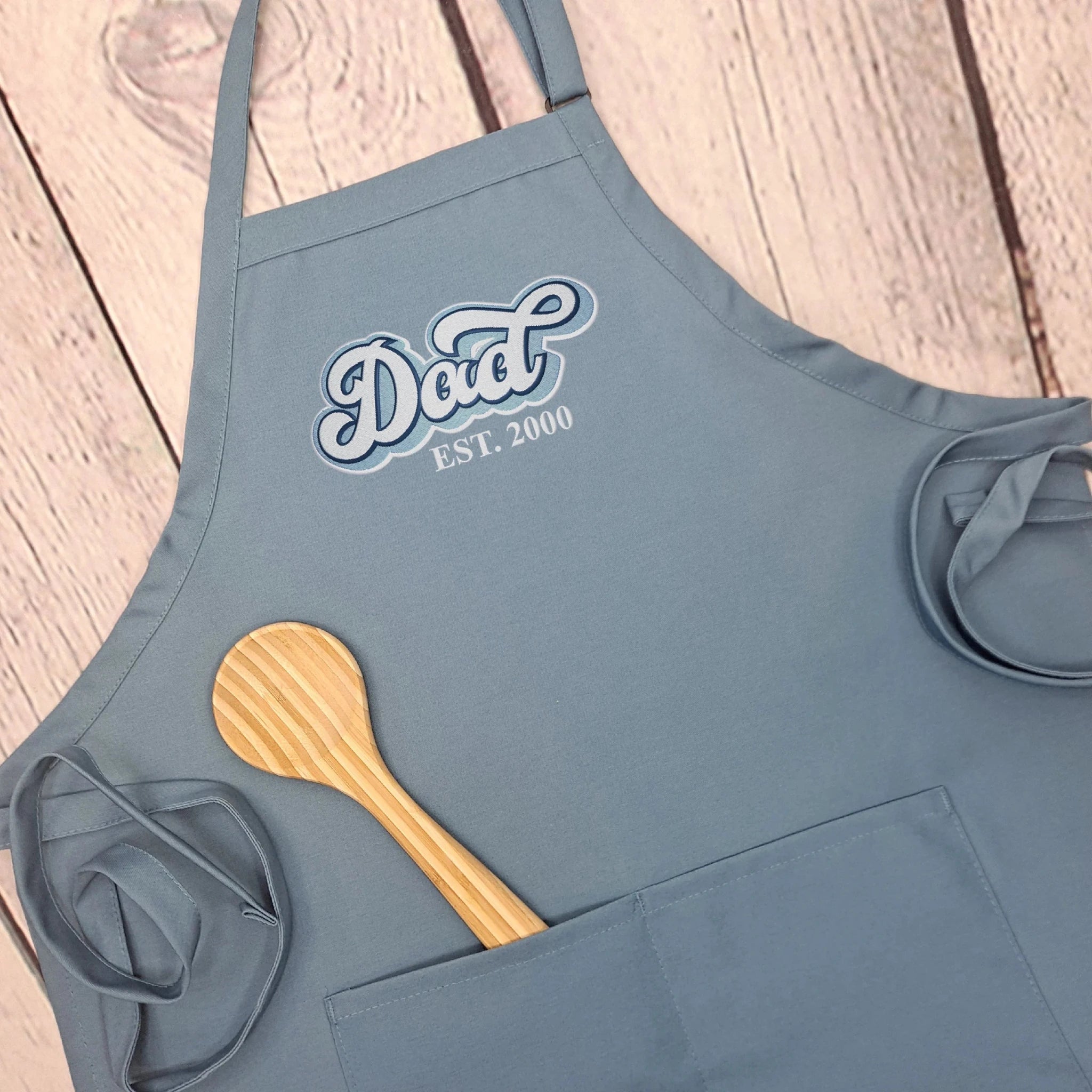 {{product_title}} – {{color}} embroidered kitchen apron