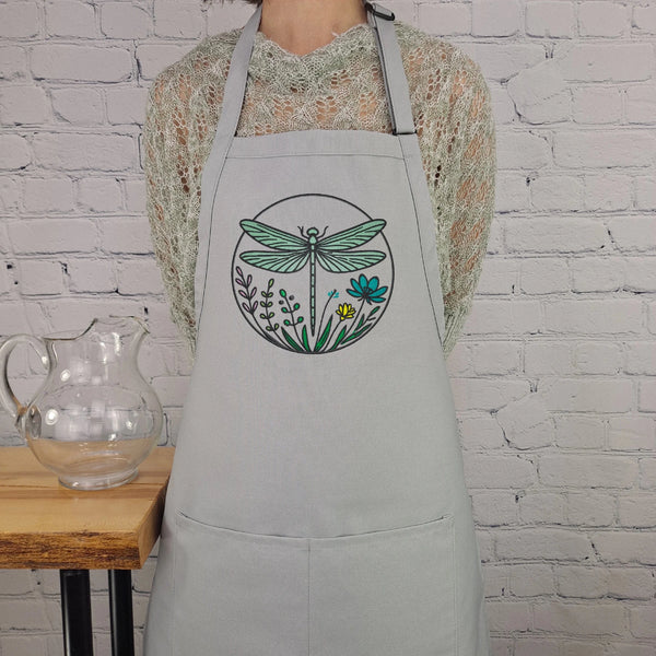 {{product_title}} – {{color}} embroidered kitchen apron