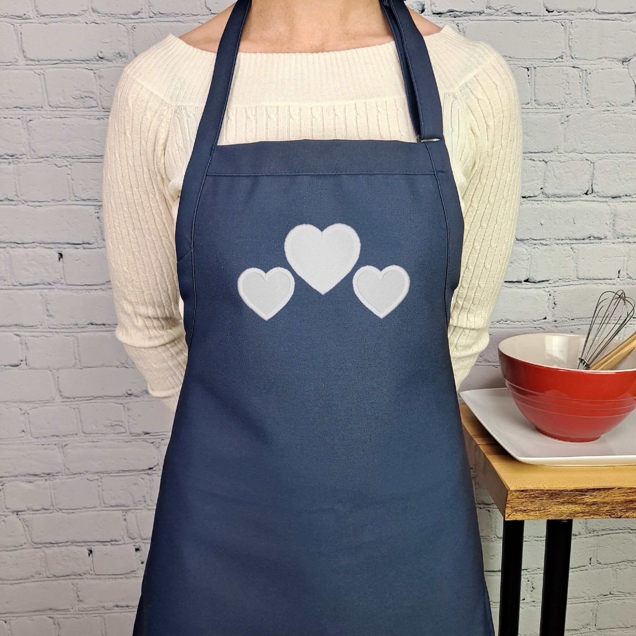 {{product_title}} – {{color}} embroidered kitchen apron