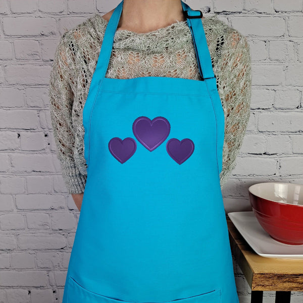 {{product_title}} – {{color}} embroidered kitchen apron