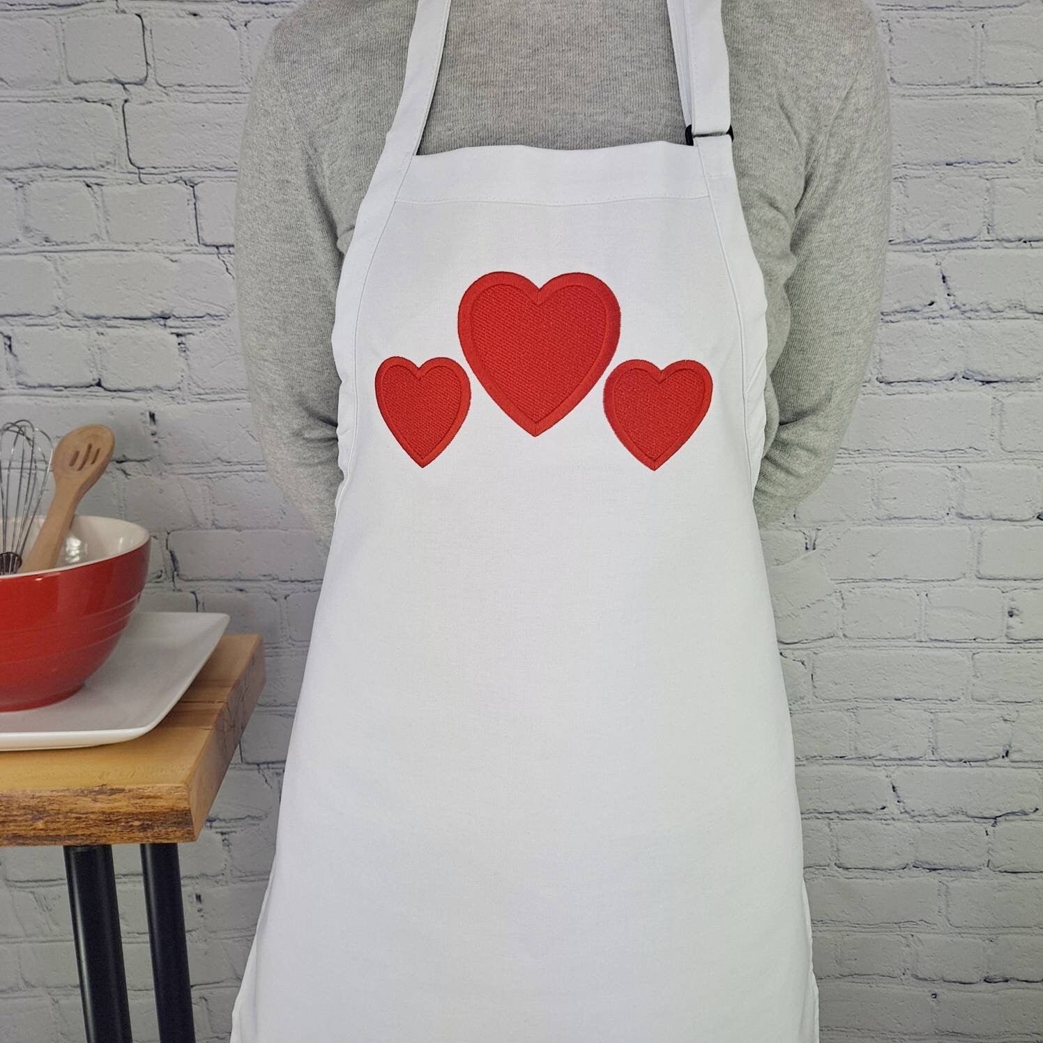 {{product_title}} – {{color}} embroidered kitchen apron