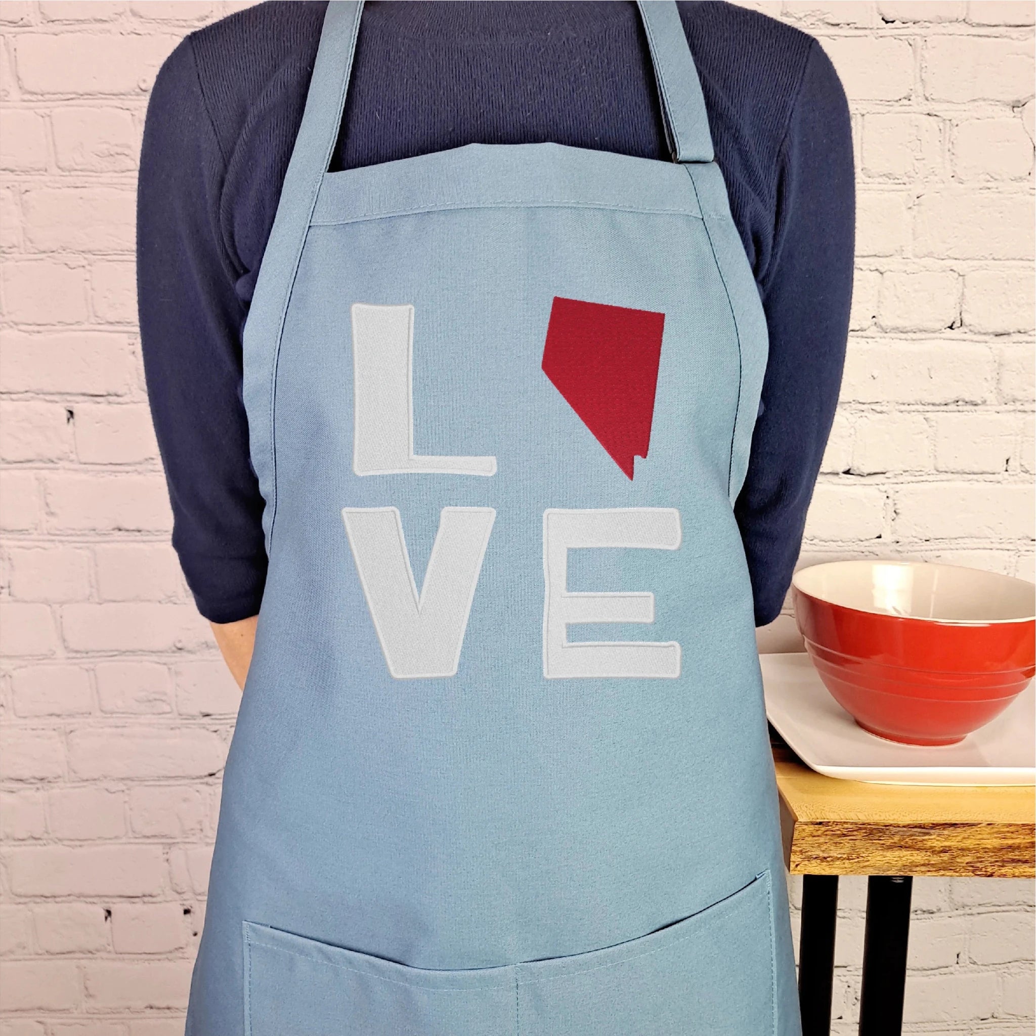 {{product_title}} – {{color}} embroidered kitchen apron