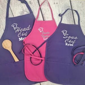 {{product_title}} – {{color}} embroidered kitchen apron