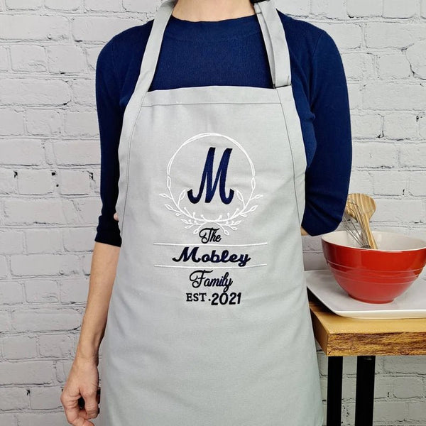 {{product_title}} – {{color}} embroidered kitchen apron