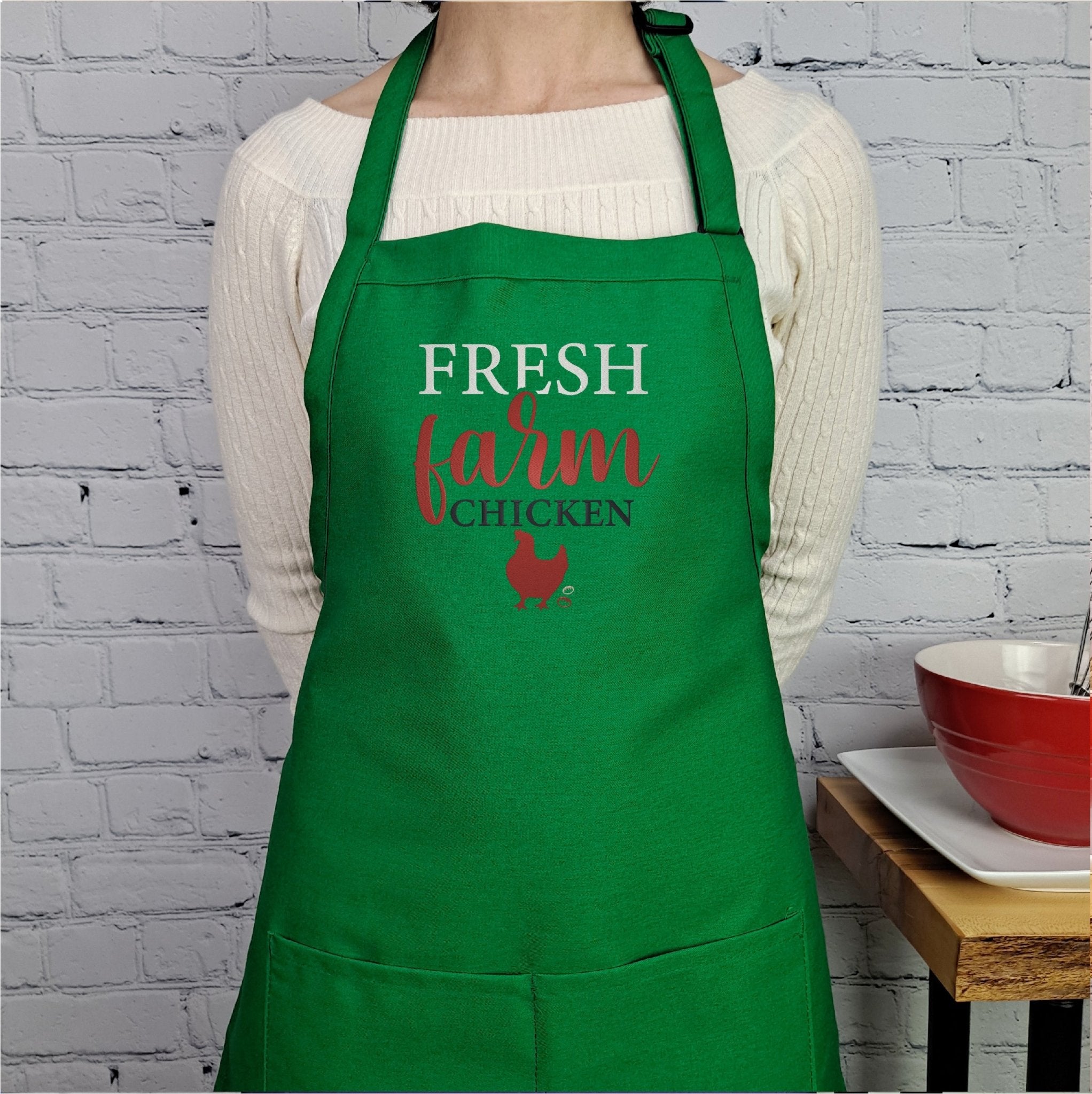 {{product_title}} – {{color}} embroidered kitchen apron