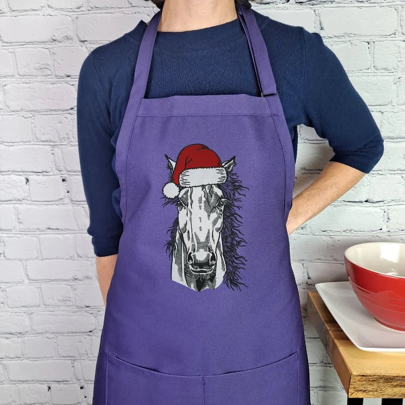 {{product_title}} – {{color}} embroidered kitchen apron