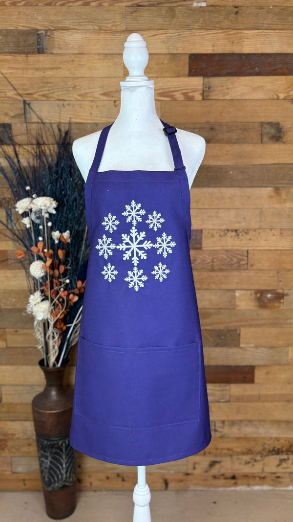 {{product_title}} – {{color}} embroidered kitchen apron