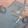 {{product_title}} – {{color}} embroidered kitchen apron