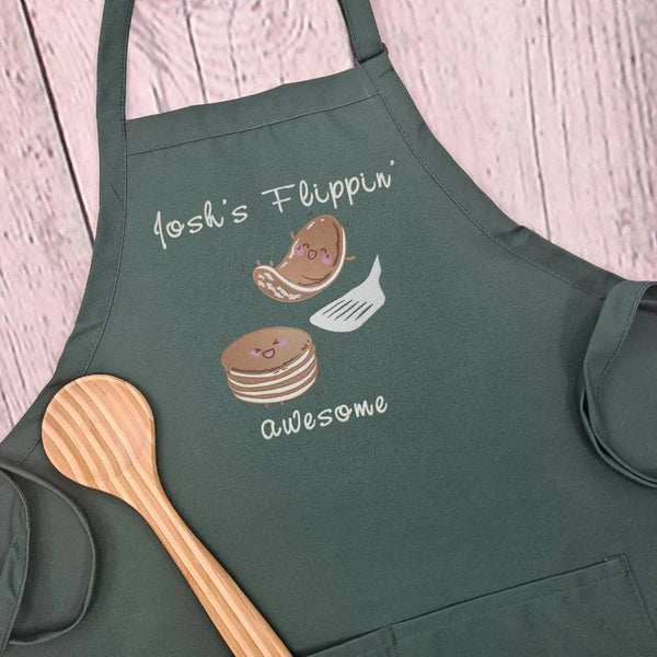 {{product_title}} – {{color}} embroidered kitchen apron