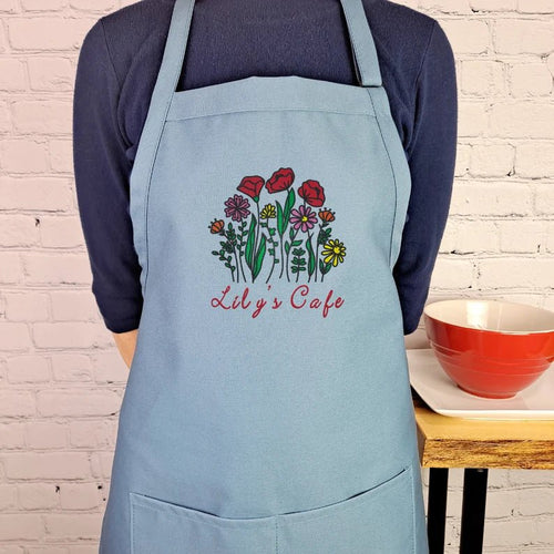 {{product_title}} – {{color}} embroidered kitchen apron