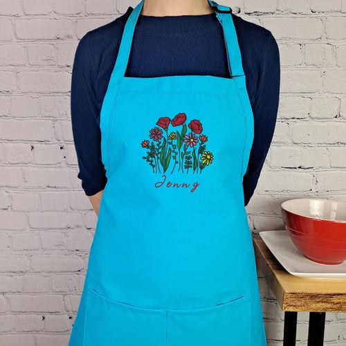 {{product_title}} – {{color}} embroidered kitchen apron