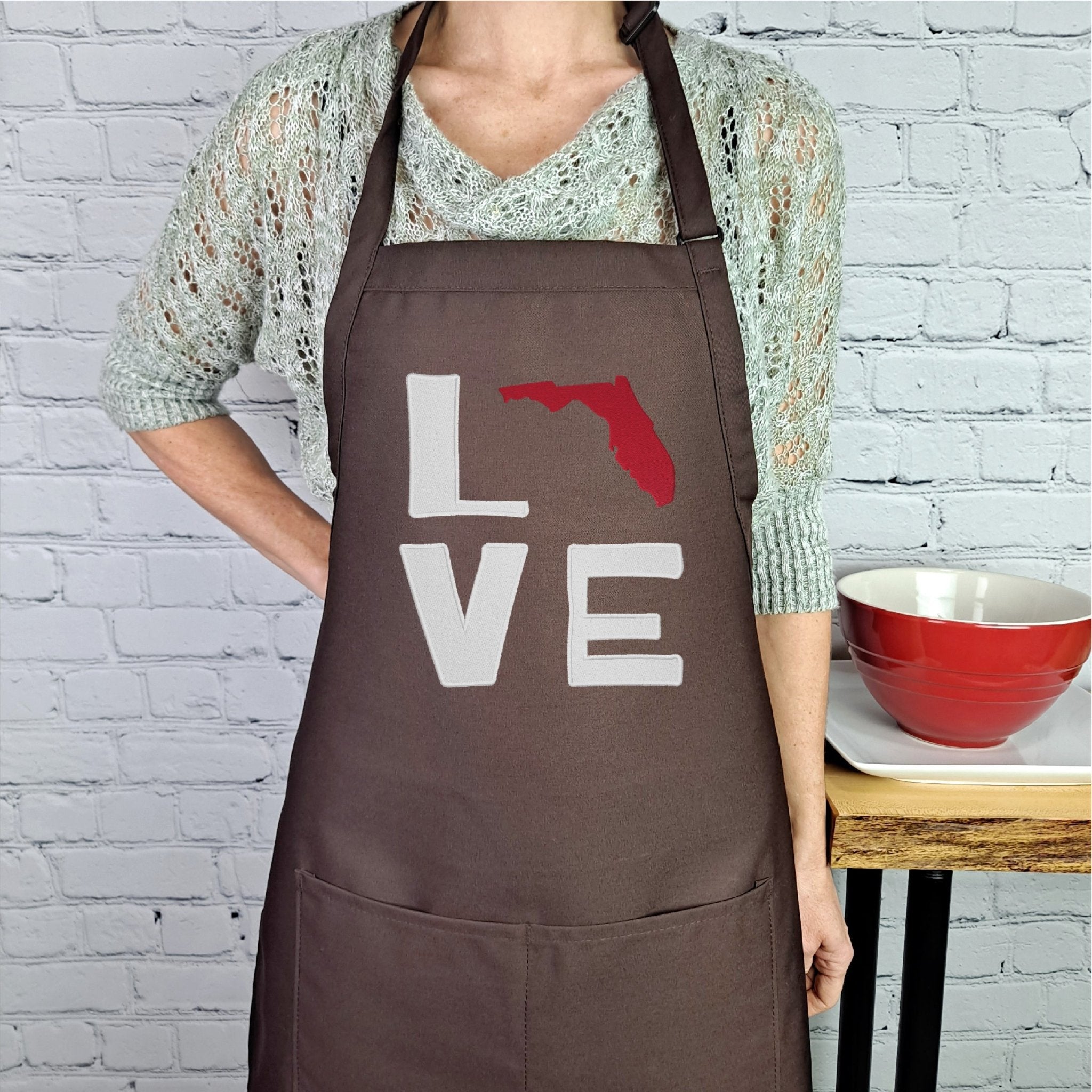 {{product_title}} – {{color}} embroidered kitchen apron