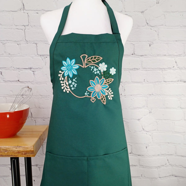 {{product_title}} – {{color}} embroidered kitchen apron