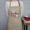 {{product_title}} – {{color}} embroidered kitchen apron