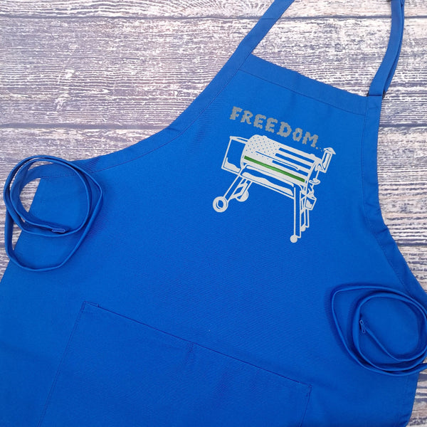 {{product_title}} – {{color}} embroidered kitchen apron