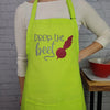 {{product_title}} – {{color}} embroidered kitchen apron