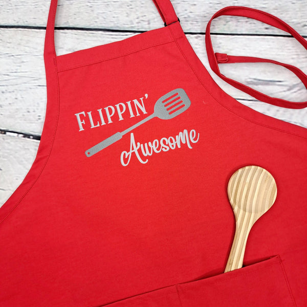 {{product_title}} – {{color}} embroidered kitchen apron