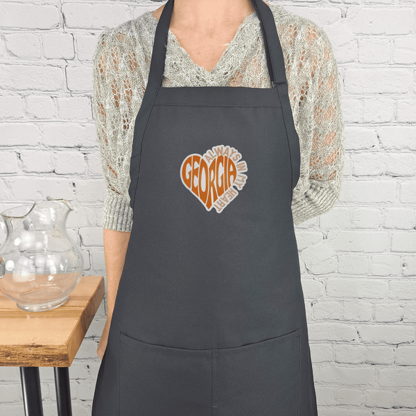 {{product_title}} – {{color}} embroidered kitchen apron