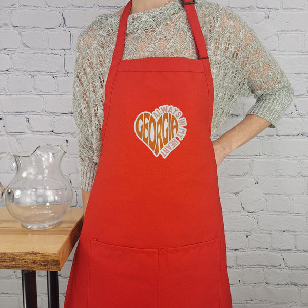 {{product_title}} – {{color}} embroidered kitchen apron