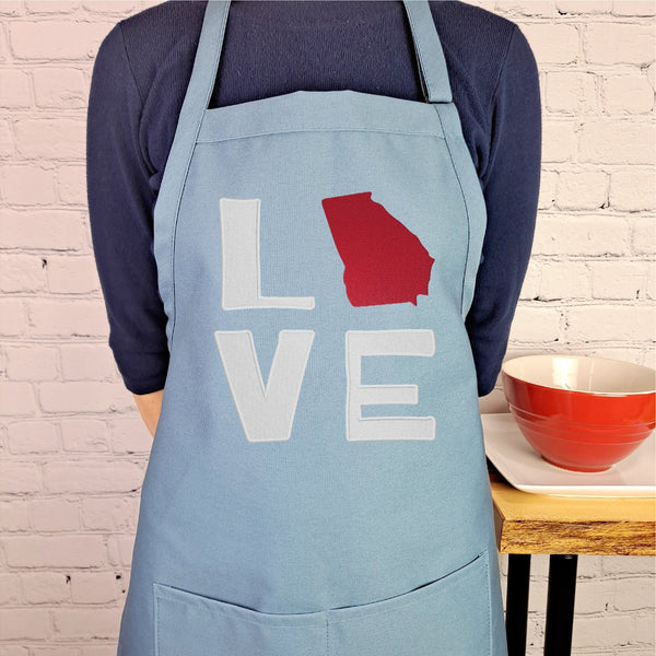 {{product_title}} – {{color}} embroidered kitchen apron