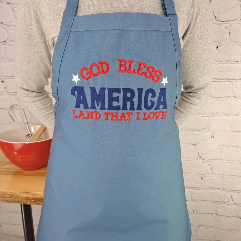 {{product_title}} – {{color}} embroidered kitchen apron