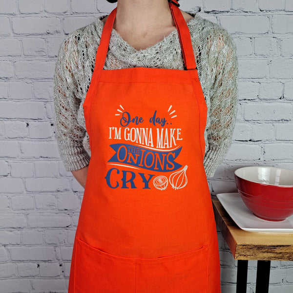 {{product_title}} – {{color}} embroidered kitchen apron