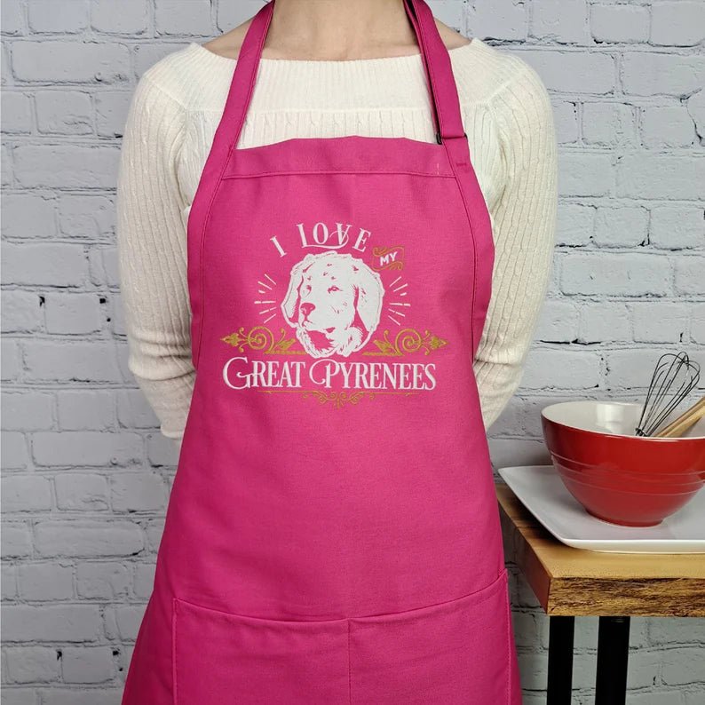 {{product_title}} – {{color}} embroidered kitchen apron