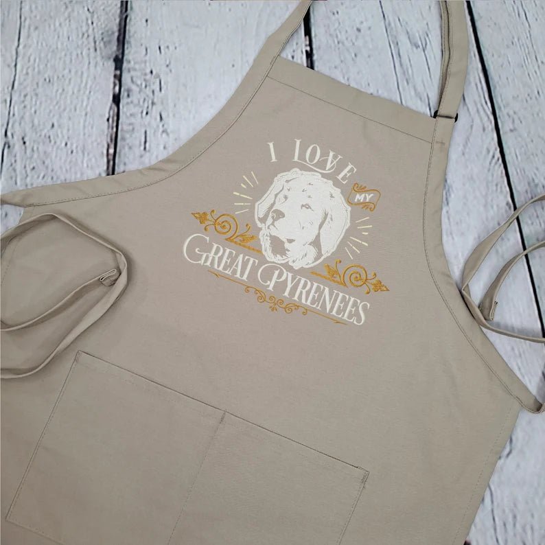 {{product_title}} – {{color}} embroidered kitchen apron