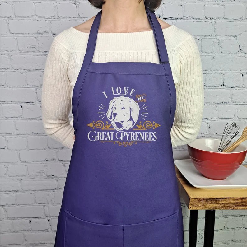 {{product_title}} – {{color}} embroidered kitchen apron