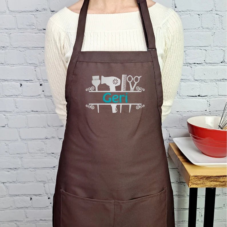 {{product_title}} – {{color}} embroidered kitchen apron