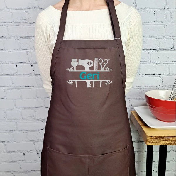 {{product_title}} – {{color}} embroidered kitchen apron