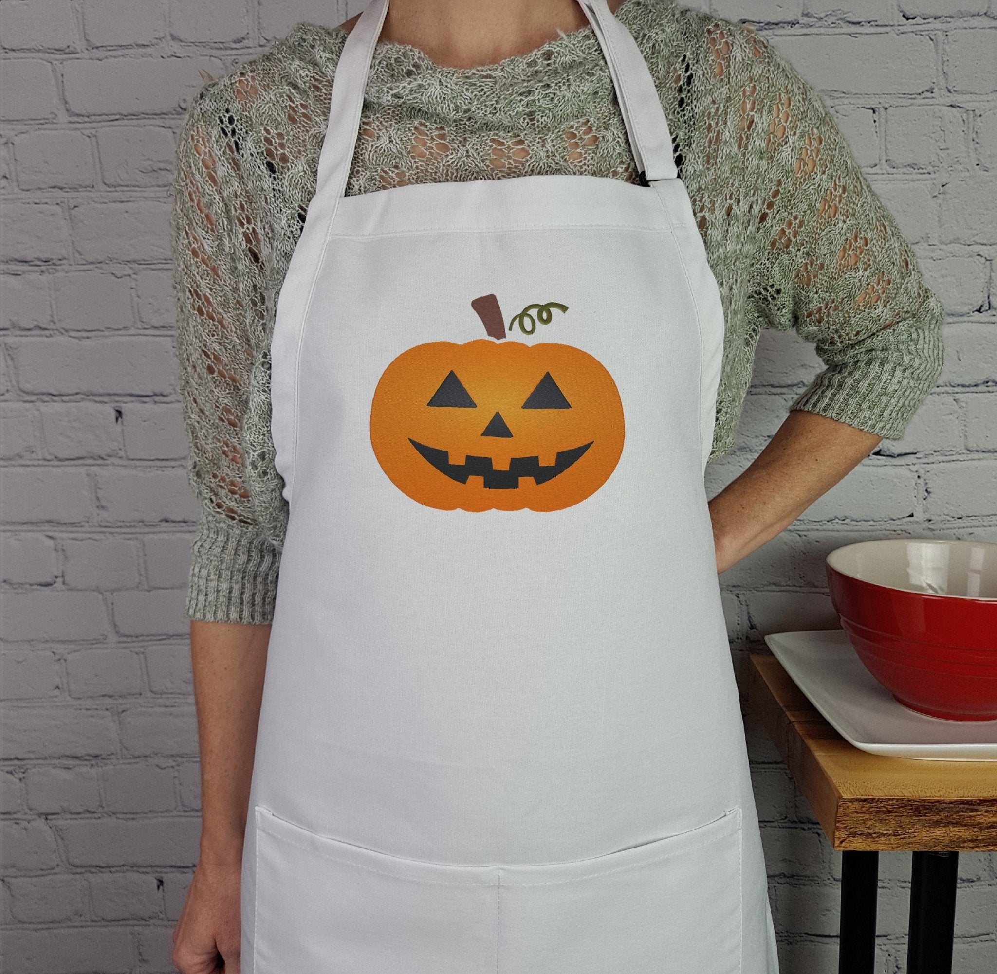 {{product_title}} – {{color}} embroidered kitchen apron