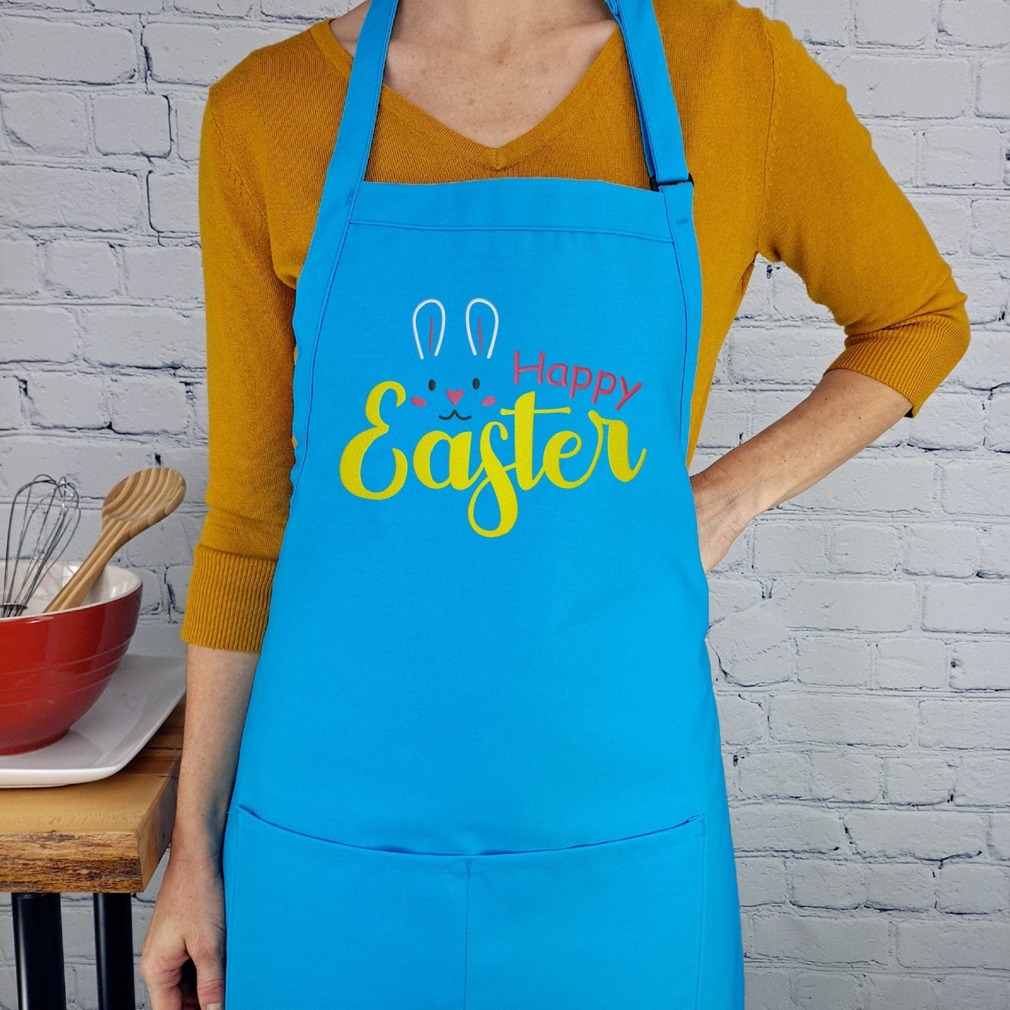 {{product_title}} – {{color}} embroidered kitchen apron