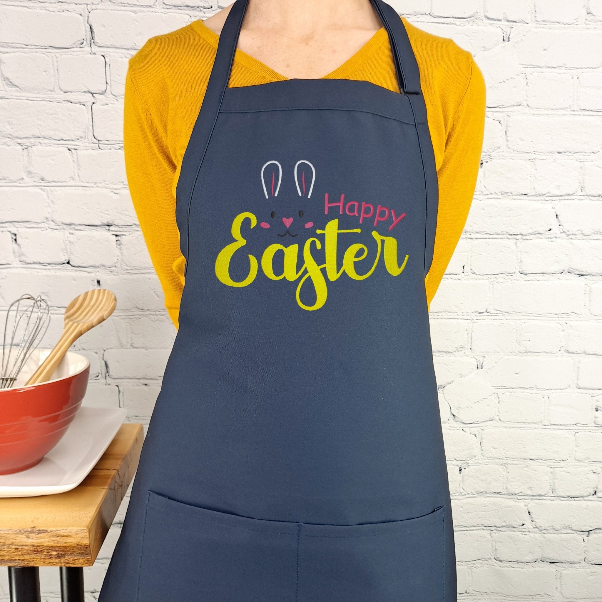 {{product_title}} – {{color}} embroidered kitchen apron