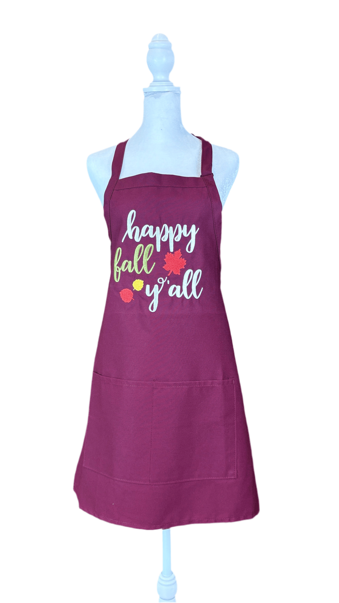 {{product_title}} – {{color}} embroidered kitchen apron