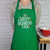 {{product_title}} – {{color}} embroidered kitchen apron