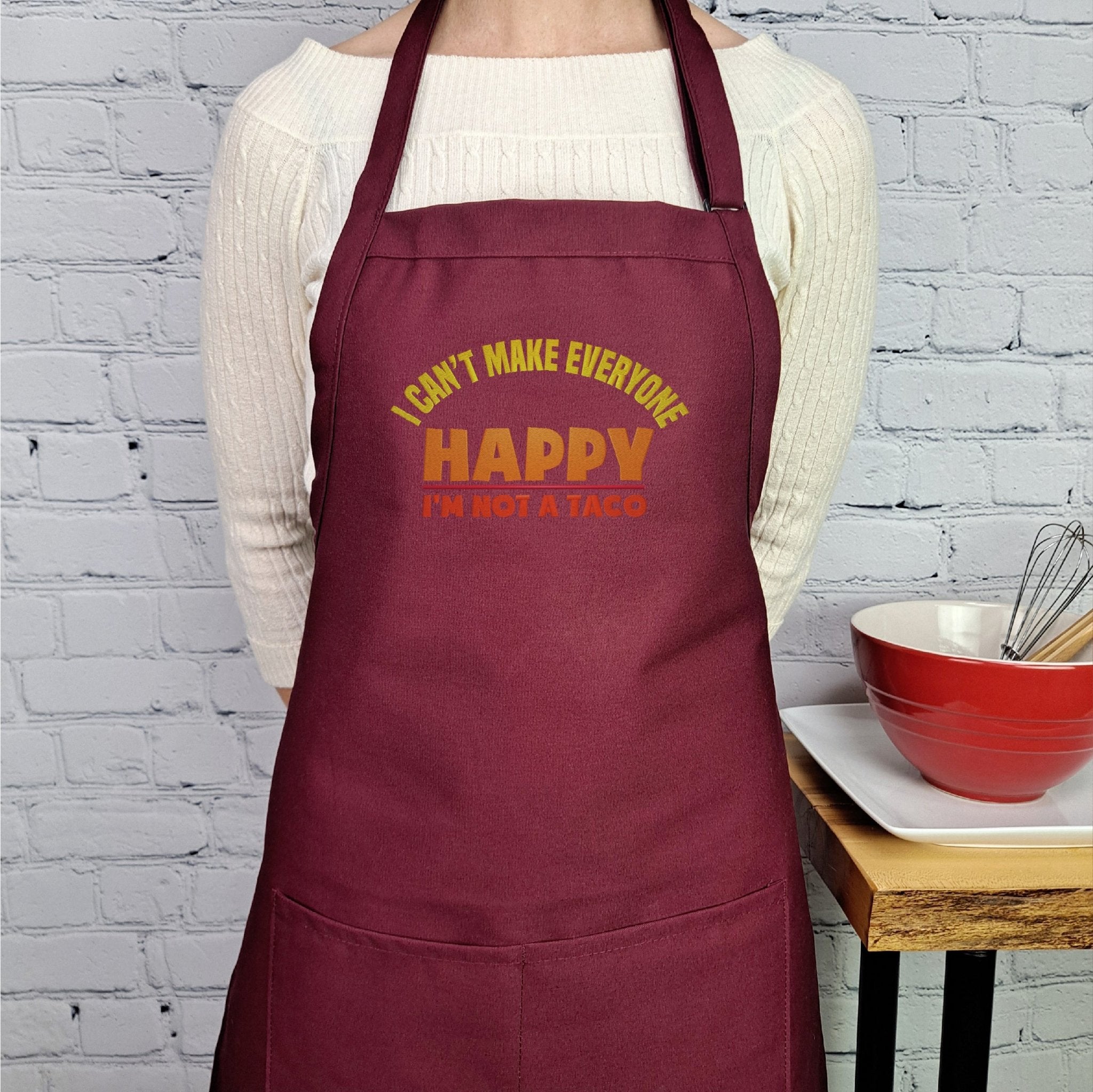 {{product_title}} – {{color}} embroidered kitchen apron