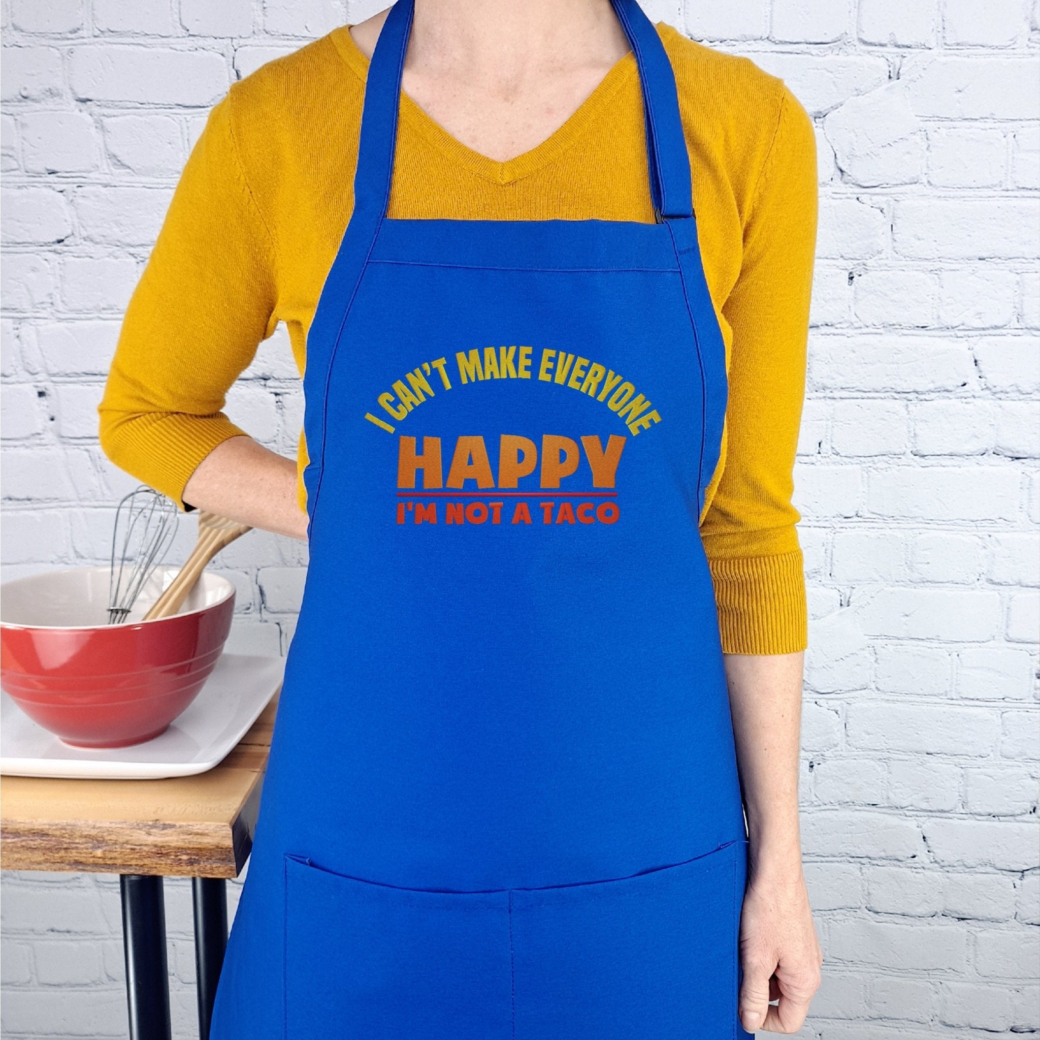 {{product_title}} – {{color}} embroidered kitchen apron