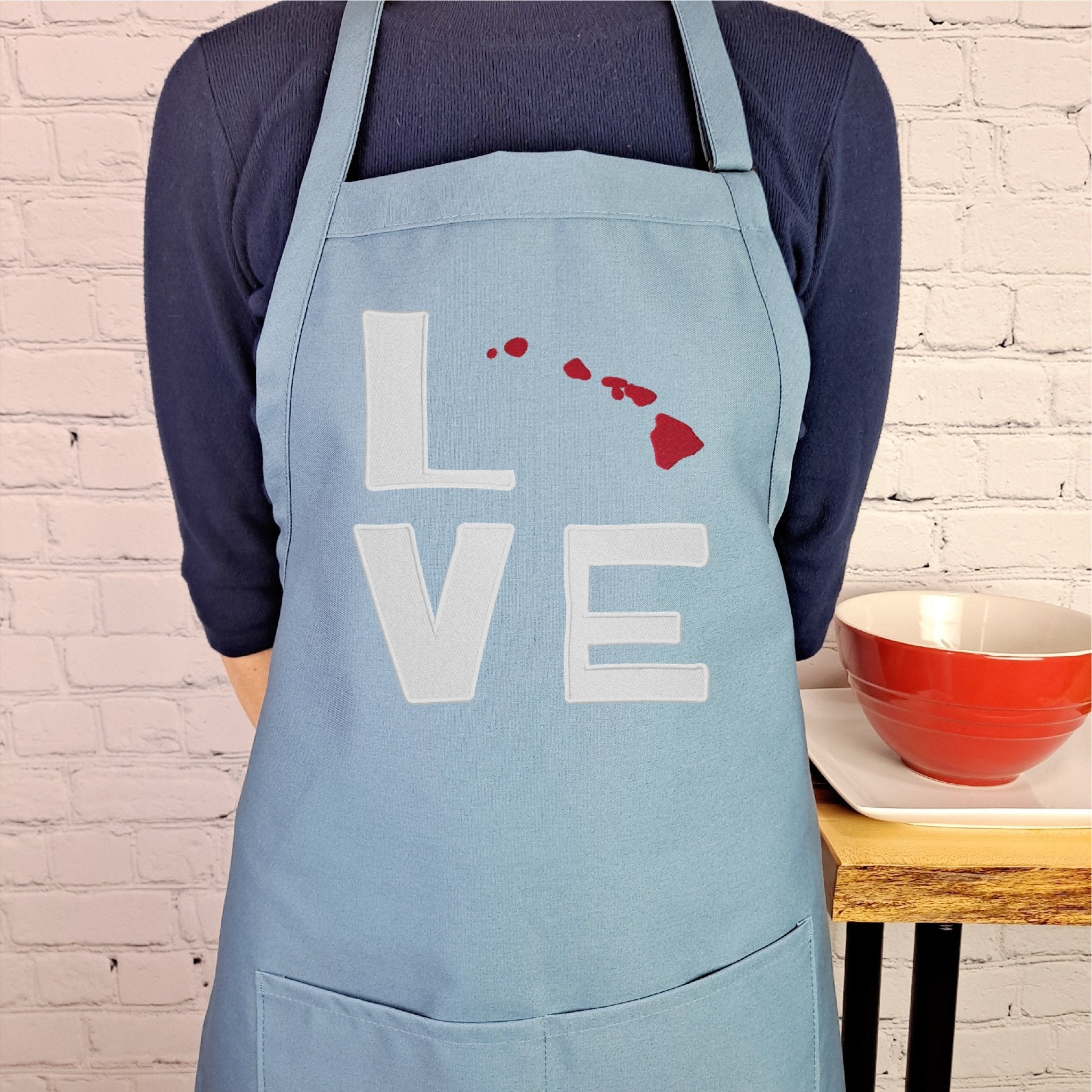 {{product_title}} – {{color}} embroidered kitchen apron