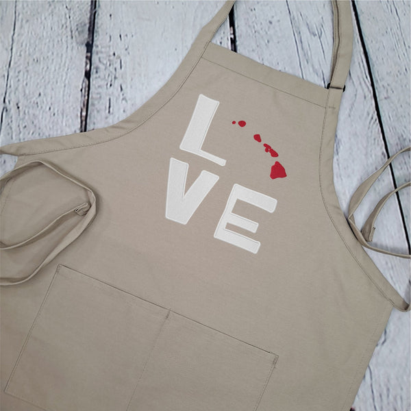 {{product_title}} – {{color}} embroidered kitchen apron