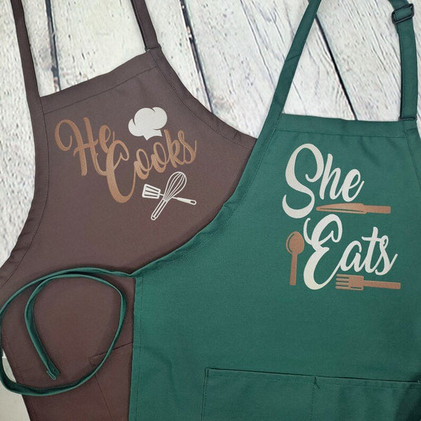 {{product_title}} – {{color}} embroidered kitchen apron